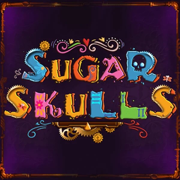 Sugar Skulls online game logo by Booming Games on betgems.co.uk